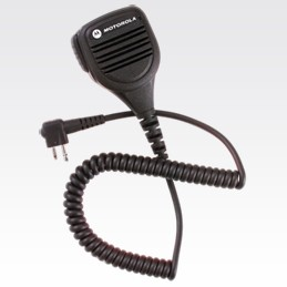 PMMN4029A PMMN4029 - Motorola Remote Speaker Microphone with IP57 Rating, Coiled Cord No Earplug