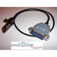 1632 - Saber MX1000 MX2000 MX3000 Radio to RIB Programming Cable