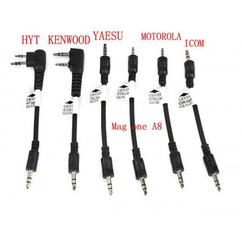 61usb - Motorola Kenwood Yaesu ICOM BPR40 Mag One HYT and More USB Portable Programming Cable Kit