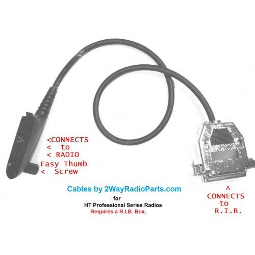 752555b - HT750-HT1550 and more models RIB to Radio Programming Cable