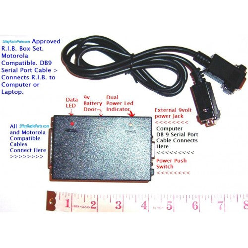 925crd - Motorola Radio RIB Box for Motorola Radio Programming