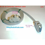 R915 - 6ft Interface Cable for Motorola RIB to Computer Programming Cable
