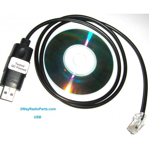 kwd8usb -  USB Programming Cable. RJ45 8 pin  type for Kenwood Mobile Radios (KPG-46/KPG-46U/KPG46)