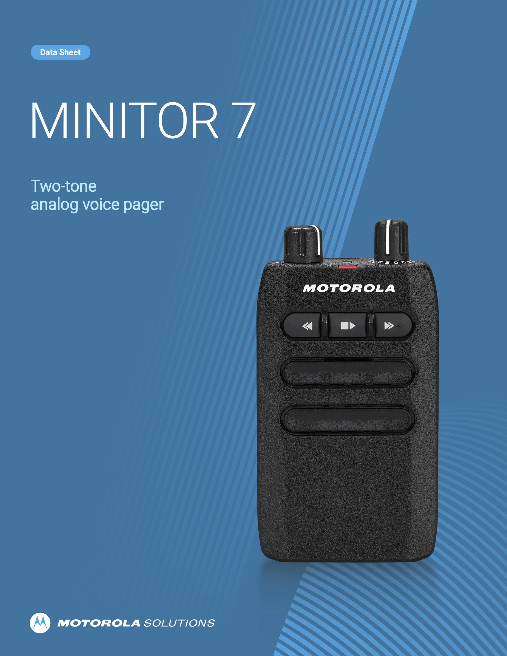 Minitor 7 Pager (VHF or UHF)