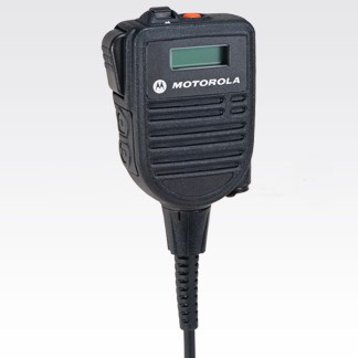 HMN4103B HMN4103 - Motorola APX IMPRES Remote Speaker Mic DISPLAY W/ JACK, NO CHANNEL KNOB