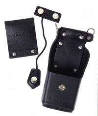 NTN8380C NTN8380 - Motorola XTS5000 High Activity Swivel Leather Carry Case 2.5" swivel belt loop
