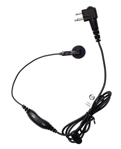 PMLN6534A PMLN6534 - Motorola Mag One Earbud with inline mic, PTT and VOX switch