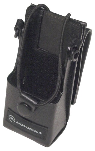 RLN5384B RLN5384 - Motorola Hard Leather Case with High Activity 2-1/2 inch Swivel Belt Loop CP200